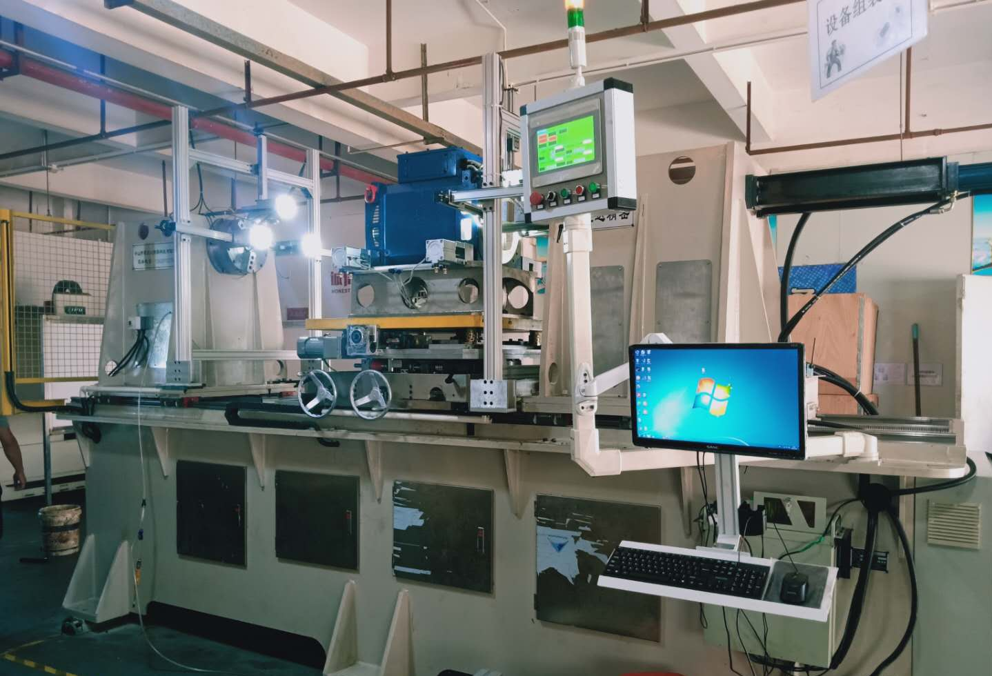 生產永磁電機的合裝機